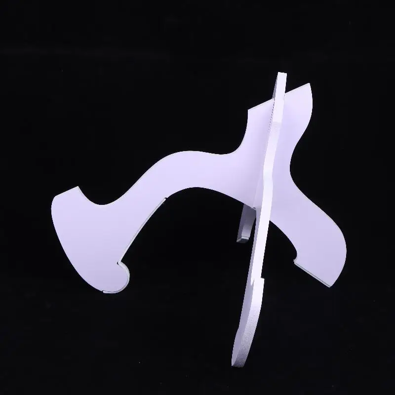 【F】Portable Guitar Stand Rack Vertical Ukulele Display Foldable Holder Musical Strings Instrument Part Accessories