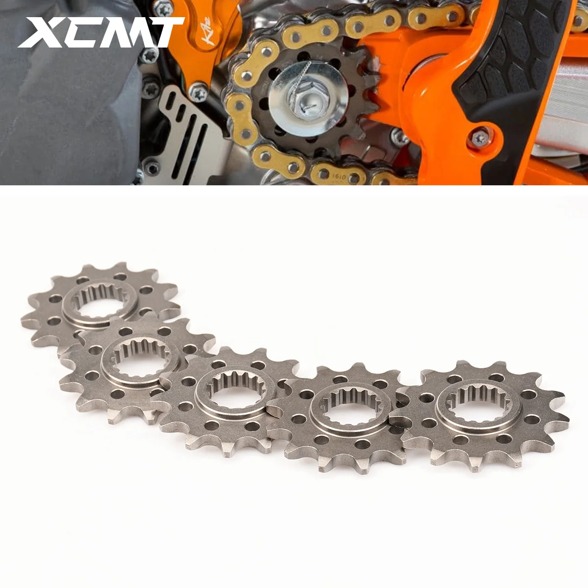 

Moto Front Chain Sprocket Motorcycle Accessories 520 Chain Gear 13 Teeth For KTM SX SXF XC XCF XCW EXC MXC HUSQVARNA FC FE TC TE