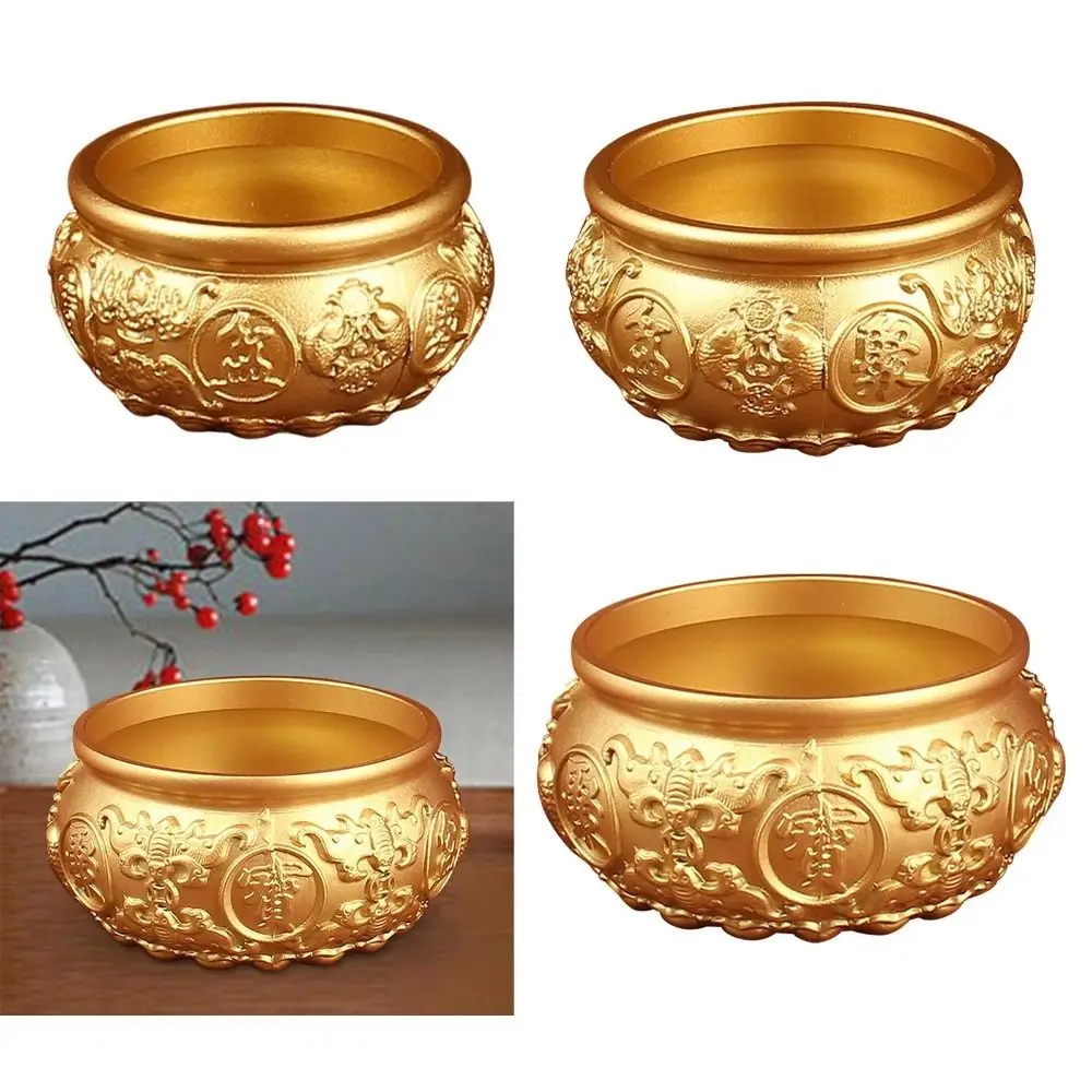 

Chinese-style Alloy Cornucopia Ornaments Crafts Lucky Gold Ingot Ornaments Artificial Gold Auspicious Ornaments Opening Gift
