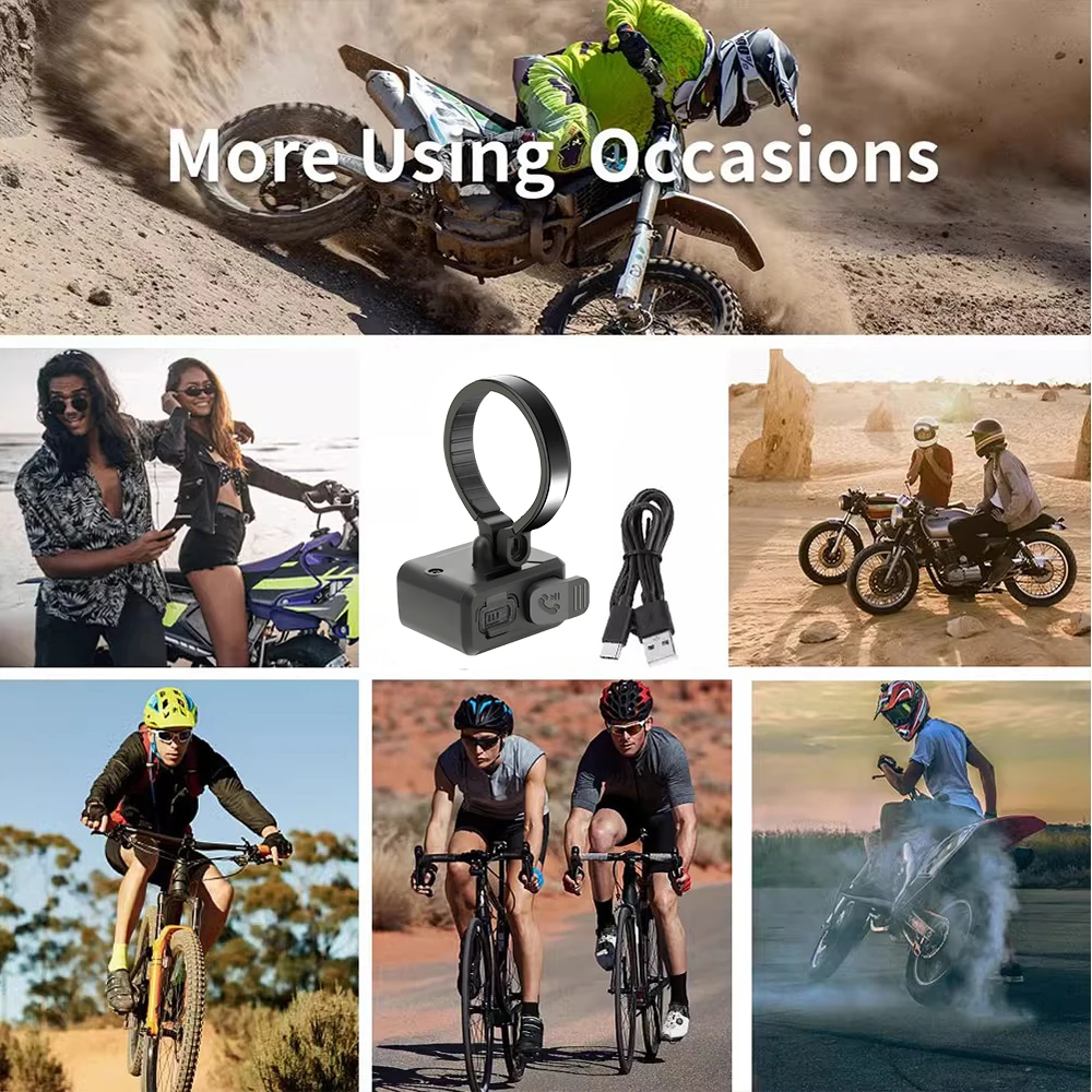 New Wireless Remote Control Button Helmet Headphones Motorcycle Handlebar Bike Handlebar Wheel Steering Wheel Control Media