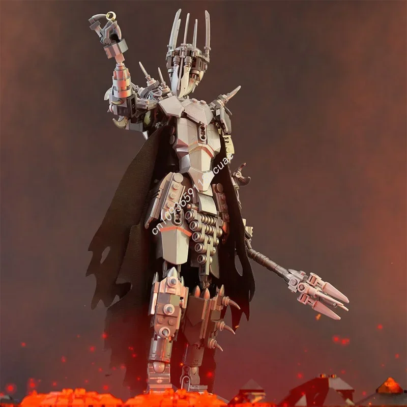 

481PCS Moc Movie LOTRdes Sauronts Figure Model Building Blocks Diy Creative Assembly Educational Toys for Kids Christmas Gifts
