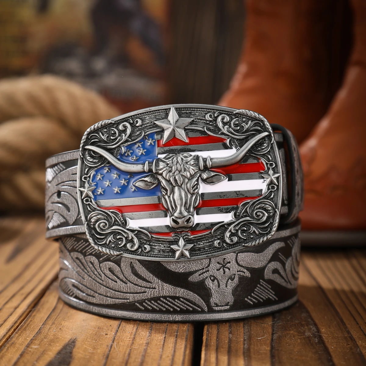 يلتقي الموضة خمر! حزام بإبزيم من سبائك البولي يوريثان، مناسب لكل من الرجال والنساء، لإنشاء نمط غربي شخصي