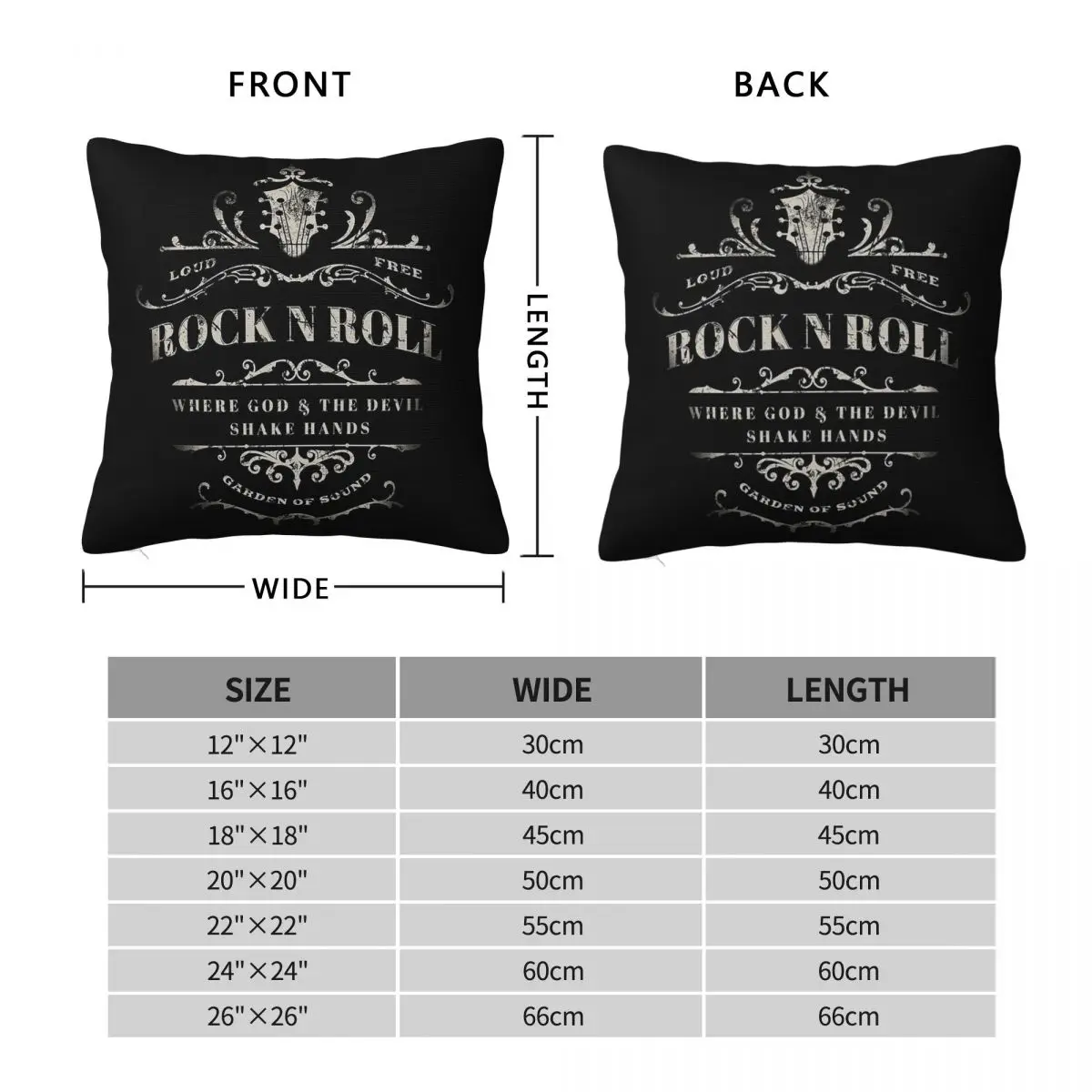 Where God And The Devil Shake Hands Square Pillowcase Polyester Linen Velvet Printed Zip Pillow Sofa Seater Cushion Cover