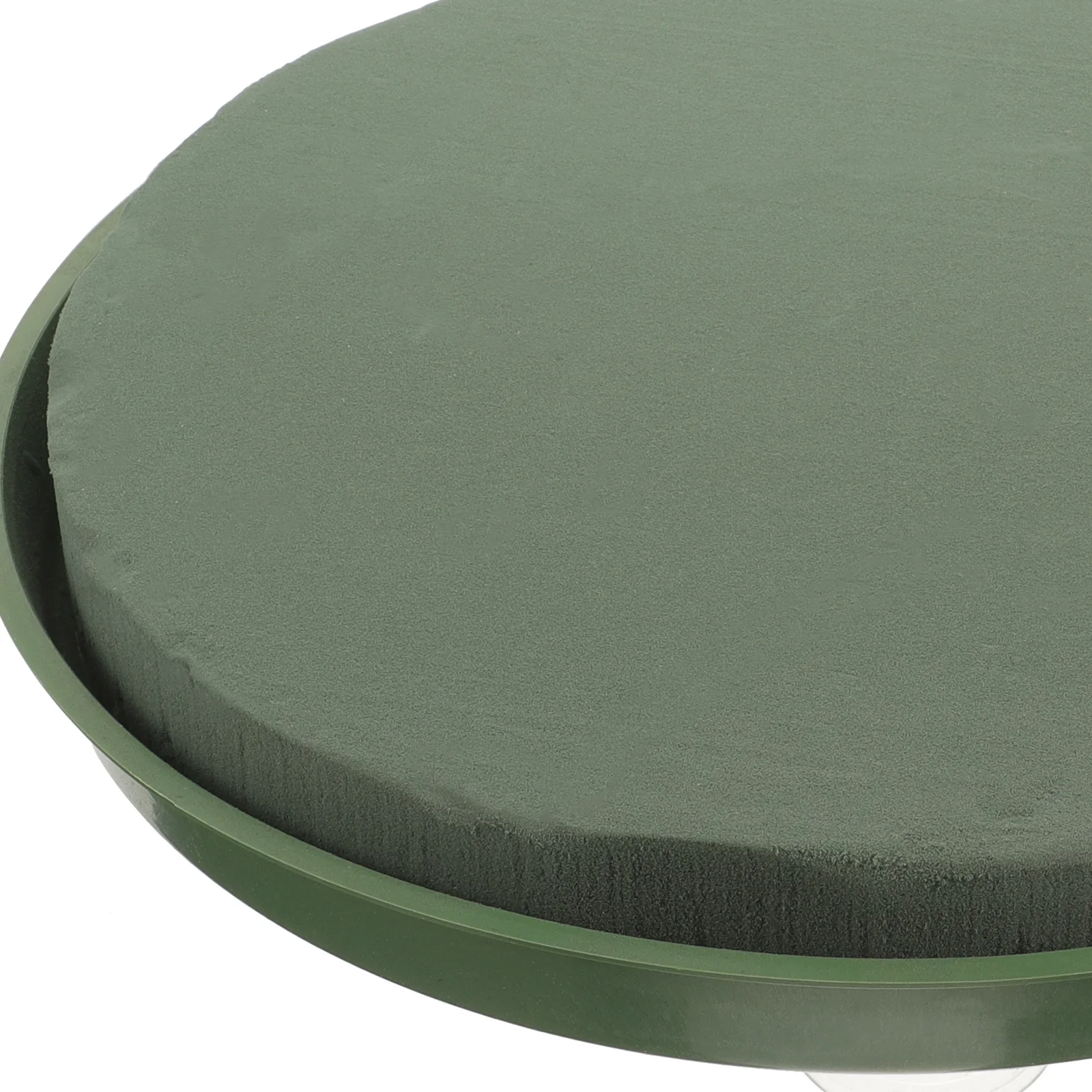 

1 set 1 Set Round Flower Mud For Wedding Car Decor Floral Arrangement Diy Craft Wet Foam Blocks Suction Cup Tray Garden Tools