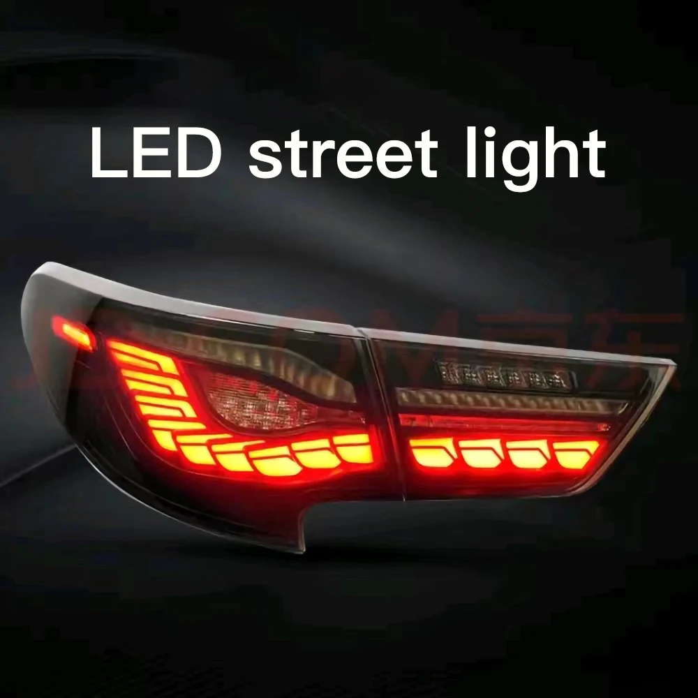 Paar Auto-Rücklicht-Baugruppe für Toyota REIZ 2014–2017, LED-Bremssignalleuchte, Tuning-Teile, Auto-Rücklichtsystem