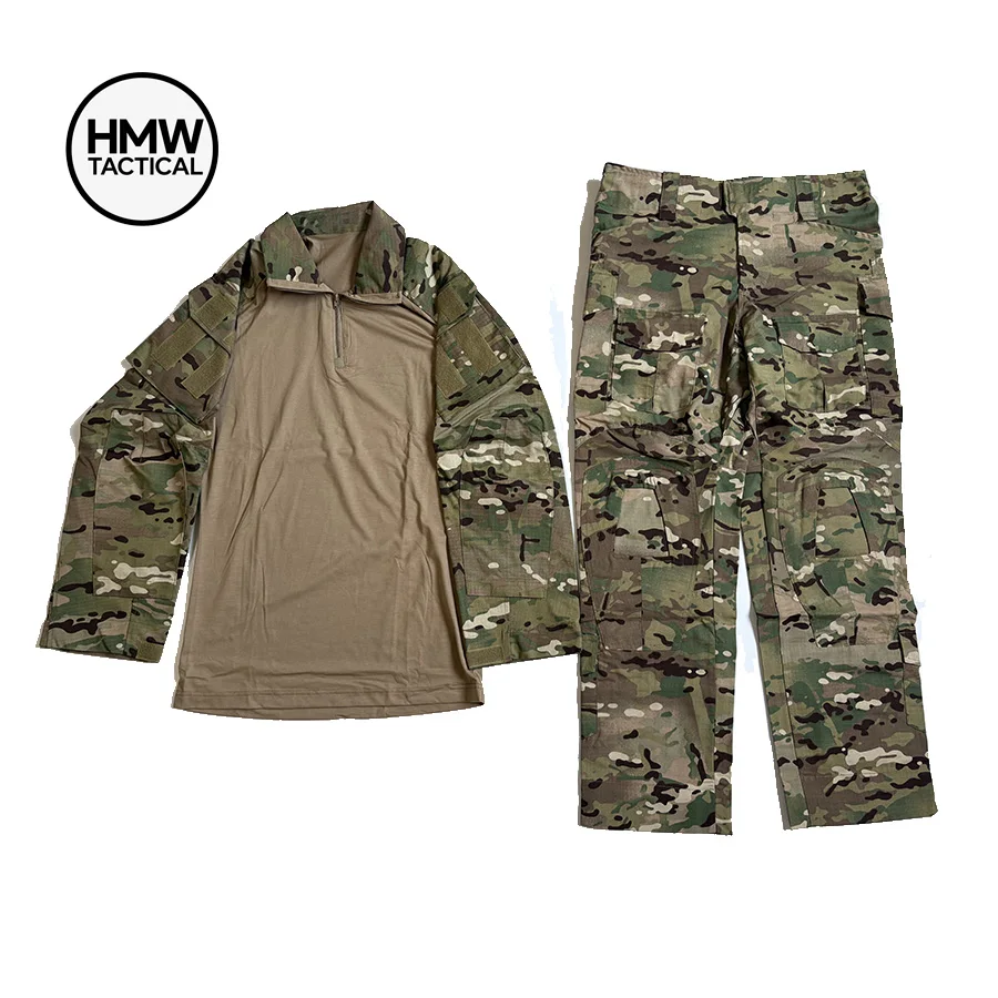 Multi-Cam Full Suit, Single Pants, MC, MultiCam, All Terrain, CP Work, Long Pants, G3 Tactical Pants, Gen3 Frog Suit Top