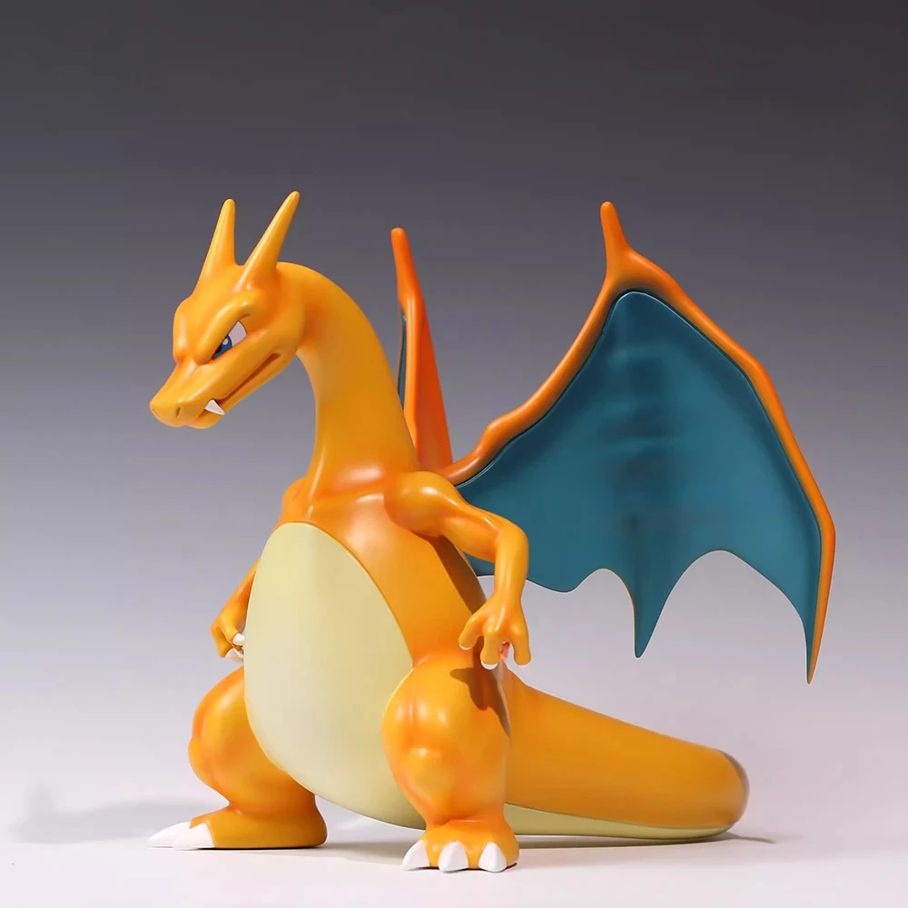 

Pokemon 1/10 GK Charizard Figures Decoration Collection Model Toys Anime Figurine PVC Statue Doll Room Decora Christmas Gifts