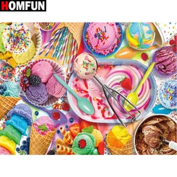 HOMFUN Square Round Drill 5D Diamond Painting Environmental Crafts Full Diamond Embroidery