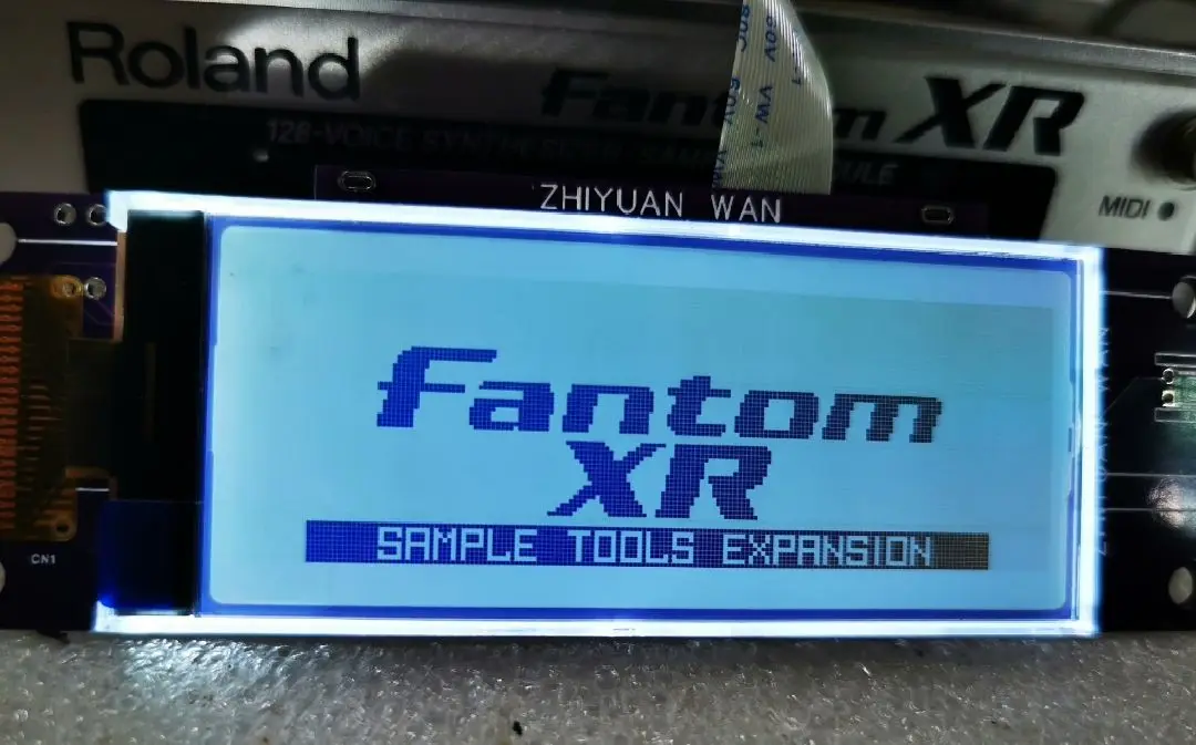 Imagem -03 - Substituição de Tela de Exibição Oled Módulo de Som Roland Fantom xr