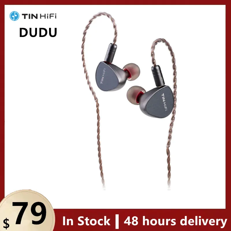 

TINHIFI DUDU In Ear Monitors 13mm Planar Magnetic Drive Detachable 2Pin Interface Wired Earphone 3.5mm Plug HiFi Music IEM