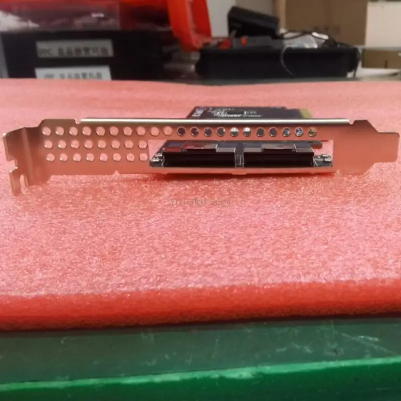  Desktop PCIE To SFF8654 Adapter Support Storage And Display Card At 64Gbps Speed
