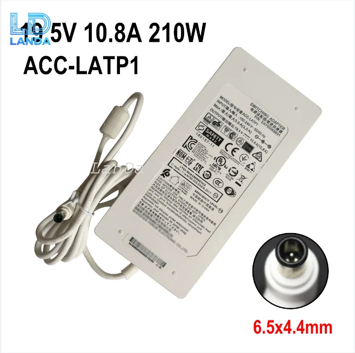 

19.5V 10.8A 210W AC Adapter ACC-LATP1 For LG 38WN95C Monitor Slim 210W EAY65068601 ACC-LATP2 Power Supply Charger