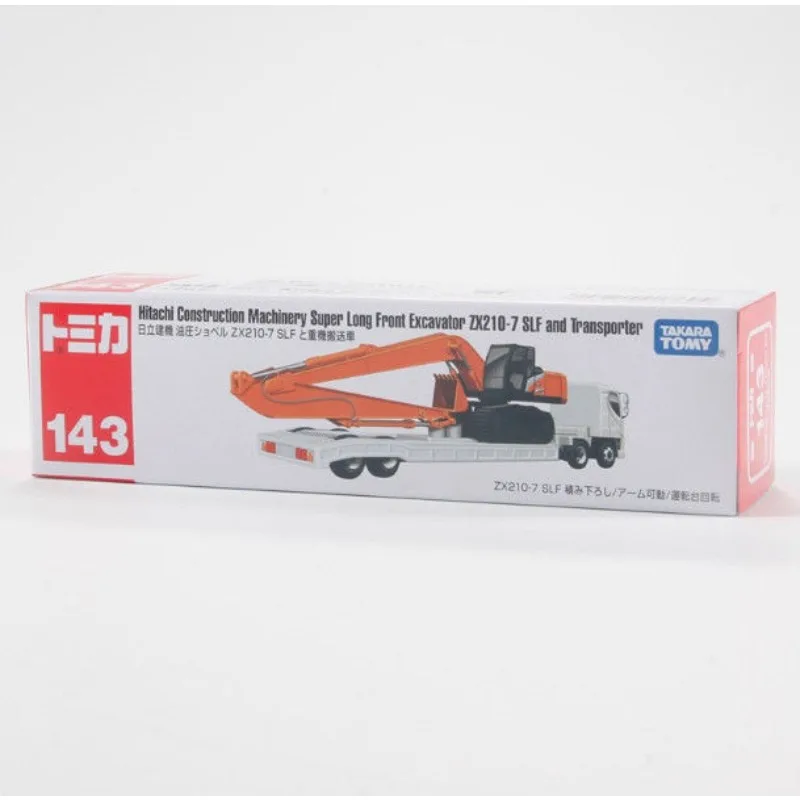 

TAKARA TOMY Alloy Car Model 143 Hitachi Construction Vehicle Toy for Collection A birthday gift for a child