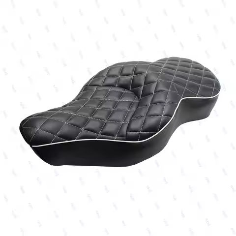 Motorcycle Two UP Driver Front Rear Passenger Seat Leather For Harley Sportster XL883 XL1200 48 Forty Eight Iron Low 2004 -2023