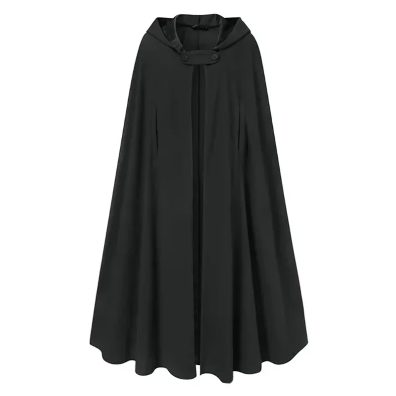 Elegante mantello lungo mantello ZANZEA donna con cappuccio misto lana mantello cappotto autunno felpe con cappuccio poncho caldo giacche cosplay capispalla giacca a vento