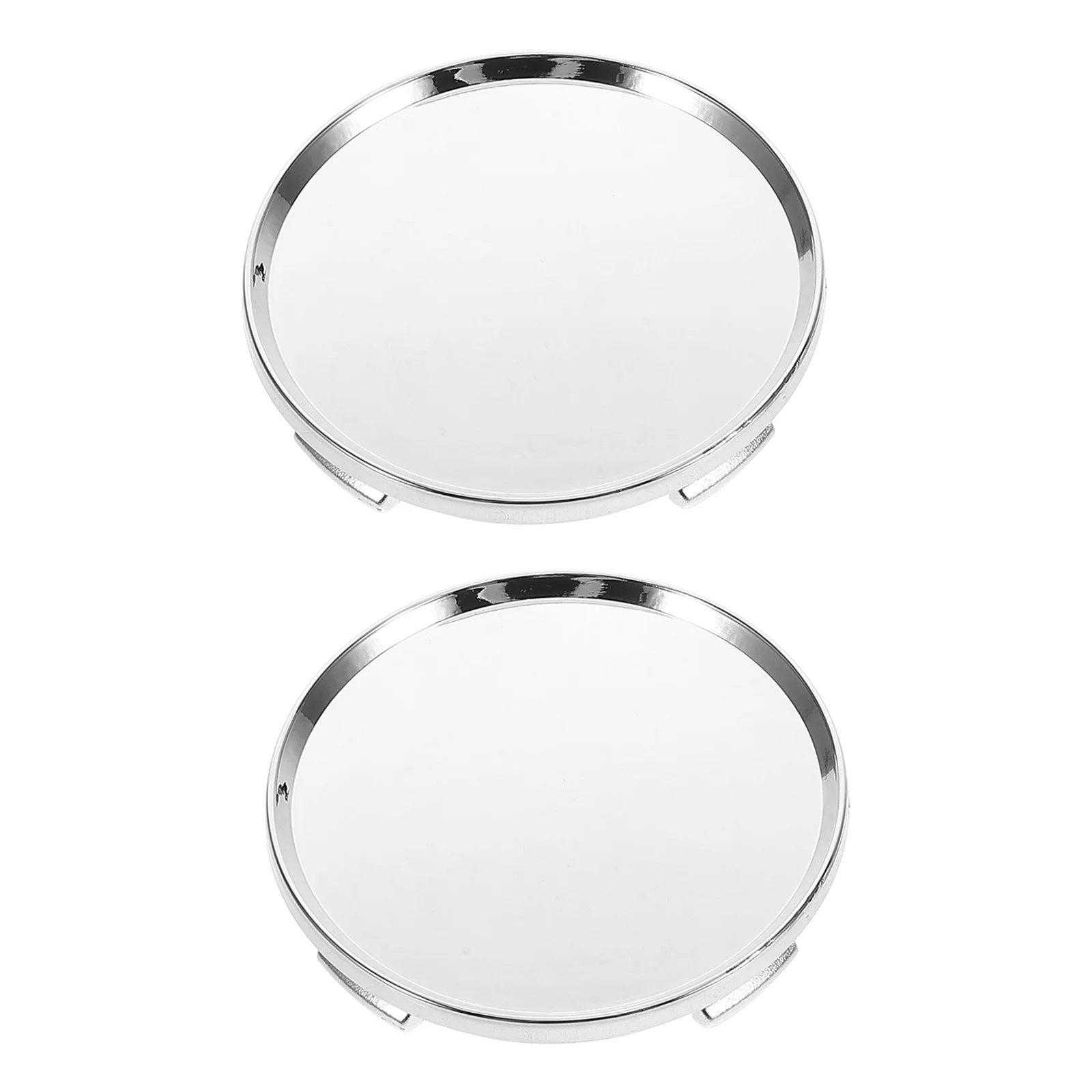 

2pcs 63Mm Wheel Hub Covers Black Silver Center Caps For Car Wheel Rim Hubcaps Universal Tire Modification Cover Automotive