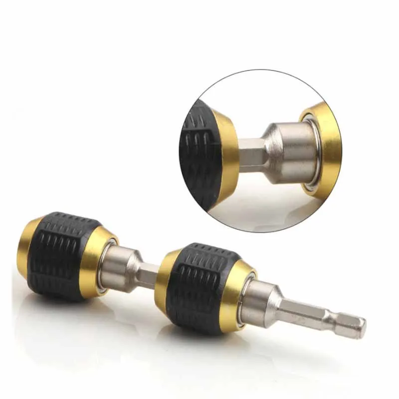 Hexagonal Shank Quick Coupling Quick-Release Transform ADAPTER UNTUK Electric Drill Convertor Power Tool Accessories Self-Lock