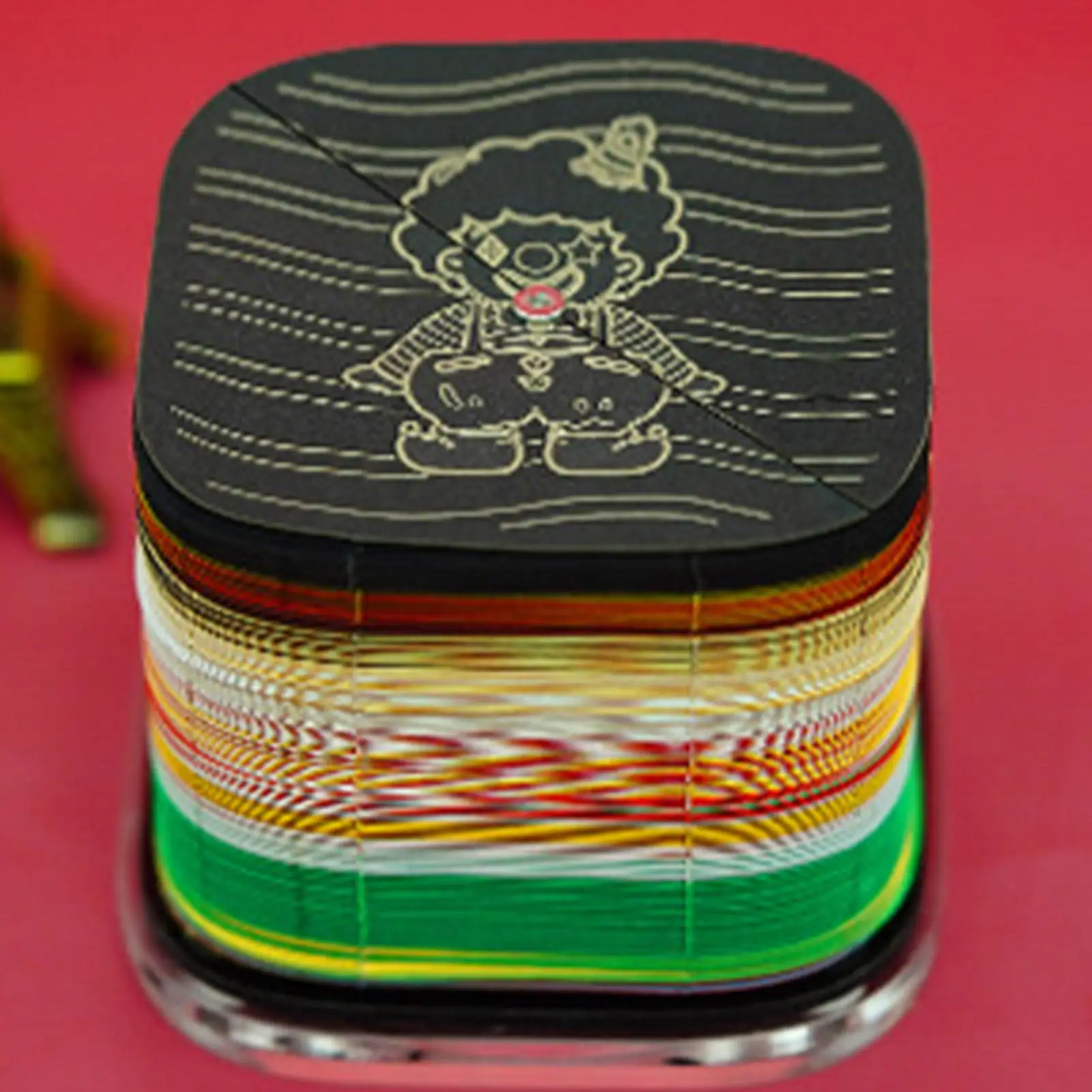 Calendrier 3D cirque artiste papier Sculpture calendrier organisateur calendrier bloc-notes pour la gestion du temps travail de planification quotidienne