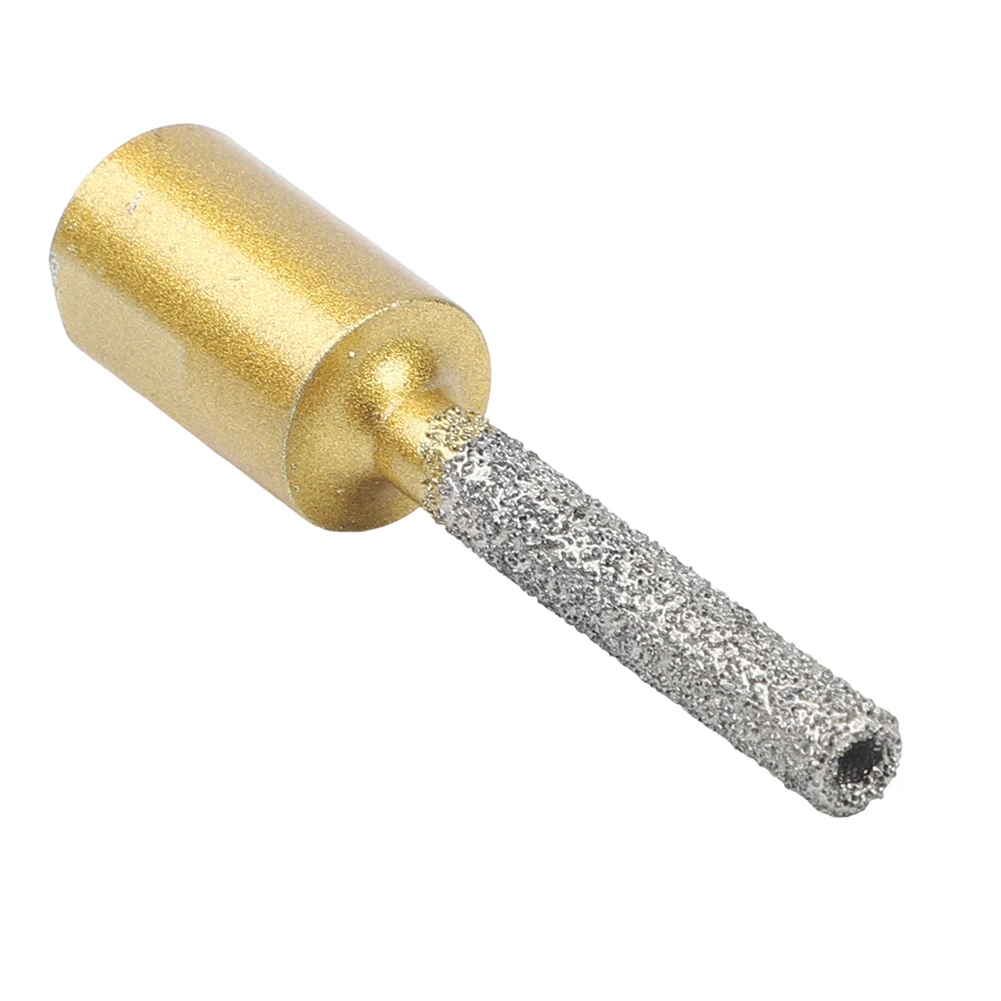 For Marble Cutting Yellow Brazed Core Bit Dry Drill Bits For Angle Grinder Marble Drilling Tool Wax Filled Cooling