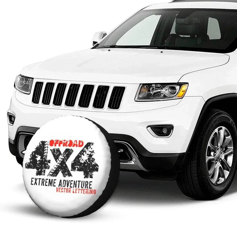 Maßgefertigte Vitara Offroad Ersatzradabdeckung Tasche für Jeep Hummer Auto-Radschutz Zubehör 14" 15" 16" 17" Zoll – Detail 26