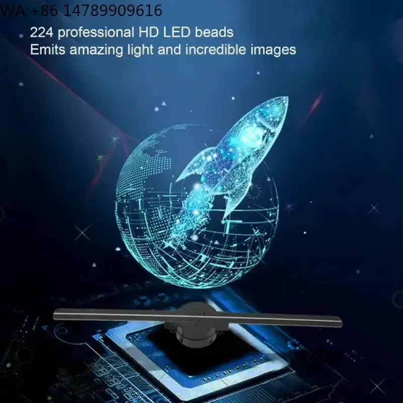 

Custom Waterproof & LED Display224/384 42cm Holographic 3D Imaging 3D DisplayImpact-resistant, Pressure-resistant, And Safe