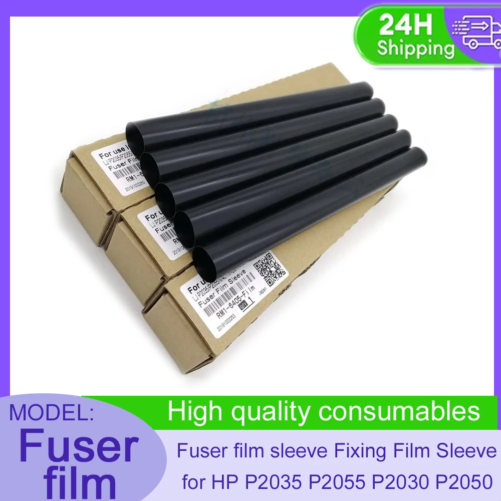 for HP P2035 P2055 P2030 P2050 M2727 P2014 Pro 400 M400 M401 M425 Fuser film sleeve Fixing Film Sleeve