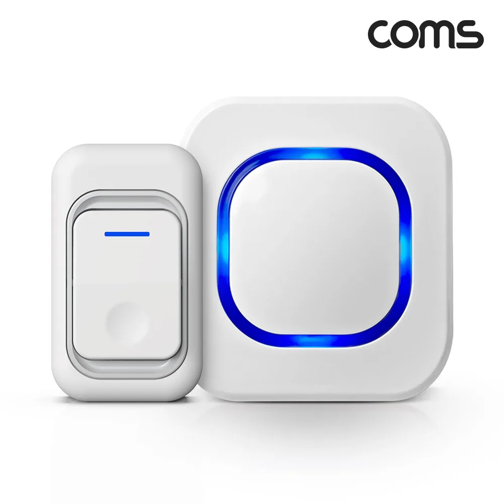 Coms JA243 Wireless door bell porch ultra-racial chimbell call bell