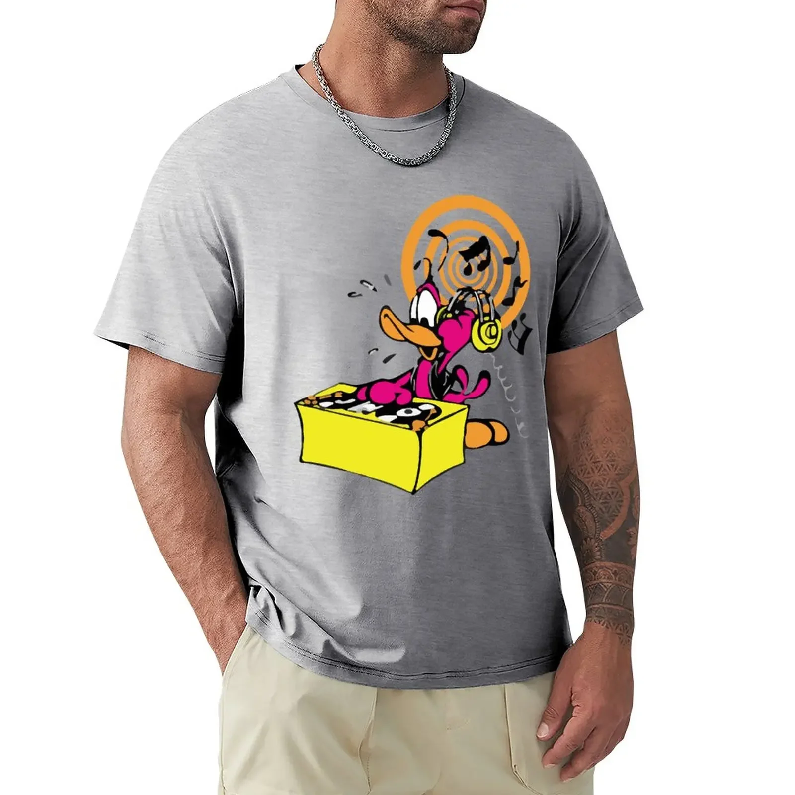 DJ Flugel - Let the Duck out! T-Shirt plus sizes cute clothes black t shirts for men