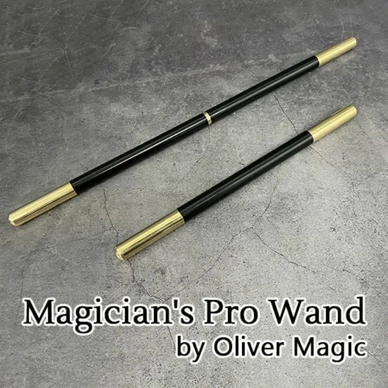 

Magician's Pro Wand Multifunctional Professional Magic Wand with Copper Head Stage Magic Tricks Magia Gimmick Prop Accessory