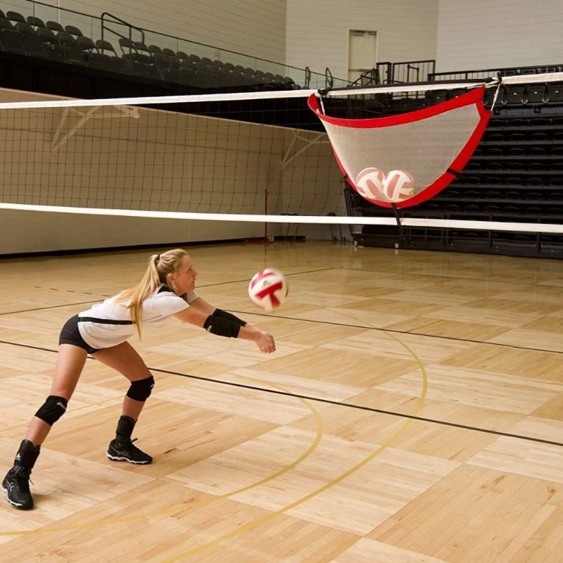 Professional Volleyball Receiving Net Beginners Volleyball Receive Nets Adult Training Volleyballs Net Portable Sports Parts