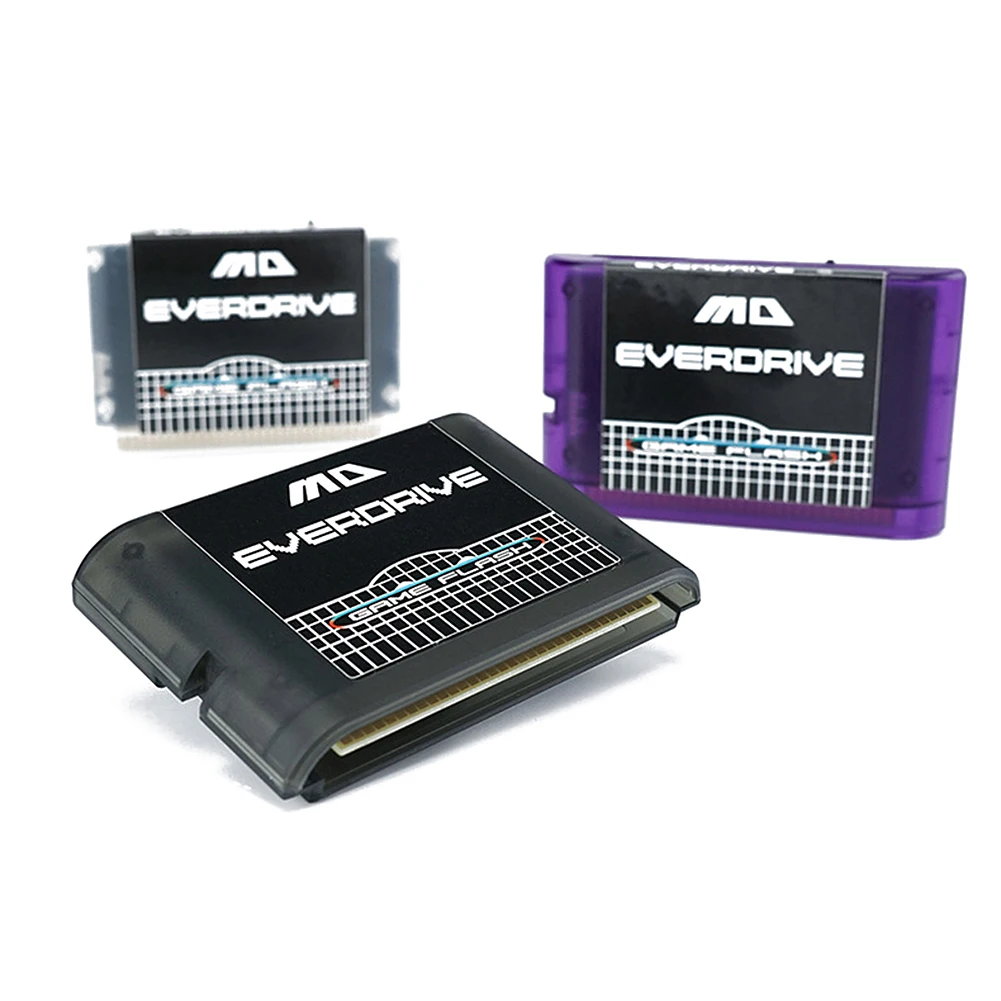 3000 in 1 Mega Everdrive V1 Game Cartridge With 8GB Mirco SD Card For SEGA Genesis Mega Drive MD Game Console Flash Card