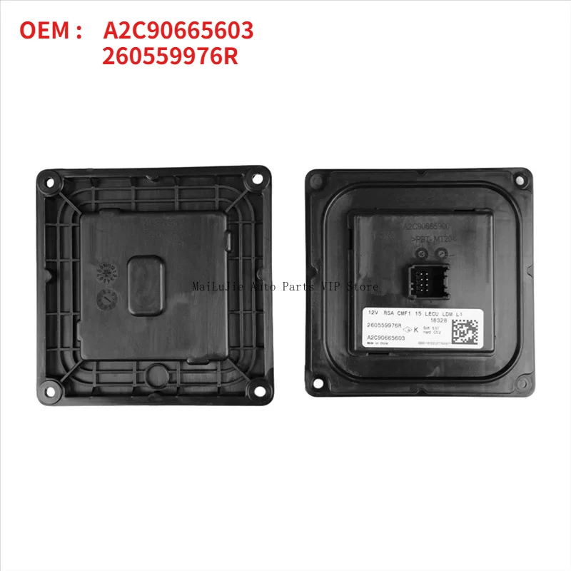 

For 2008 After Renault Megane Captur Running Daytime Light Module Steady Car Headlight Driver Unit Module A2C90665603 260559976R