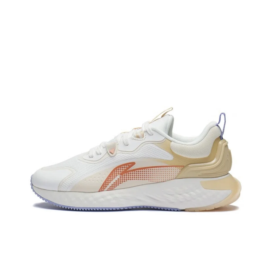 Li Ning Cushioning Low top Sports Casual Shoes Women's Khaki AGLS212-5