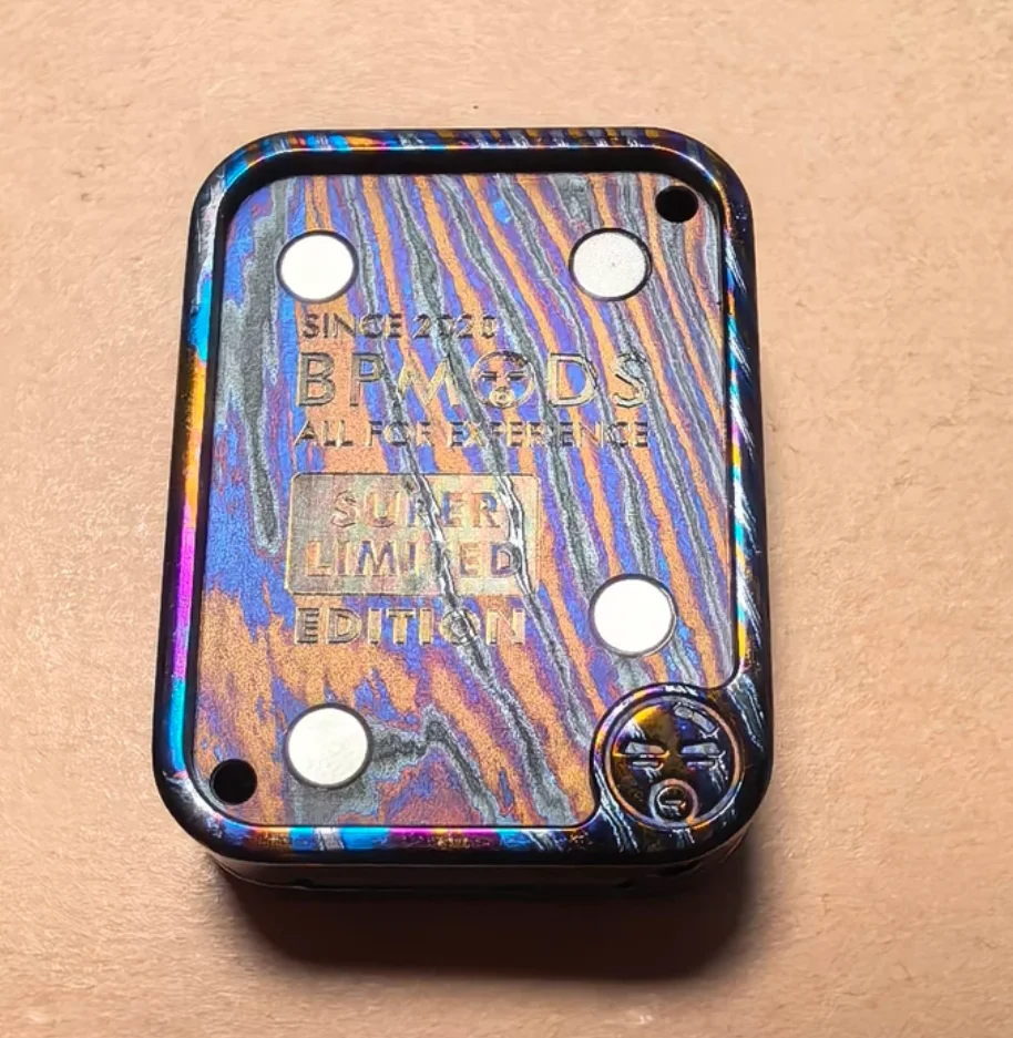 Used EDC BPMods Nine Palace Zircuti fidget slider decompression toy