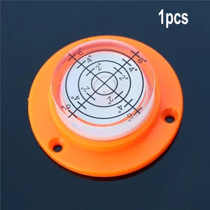 Round Horizontal Bubble Level for Desktop High Precision Bubble Level, Bulls Eye Horizontal Spirit Level, Madeira, 50x12mm, 1pc 12 Main Sales Bubble Level - №10