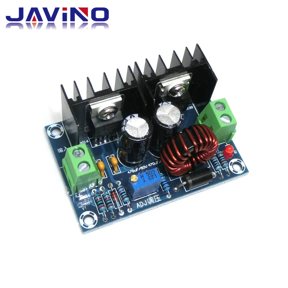 Max 8A XL4016 XL4016E1 200W High Power DC-DC PWM Adjustable Step-down Buck Converter Module Tire Voltage Regulator Javino