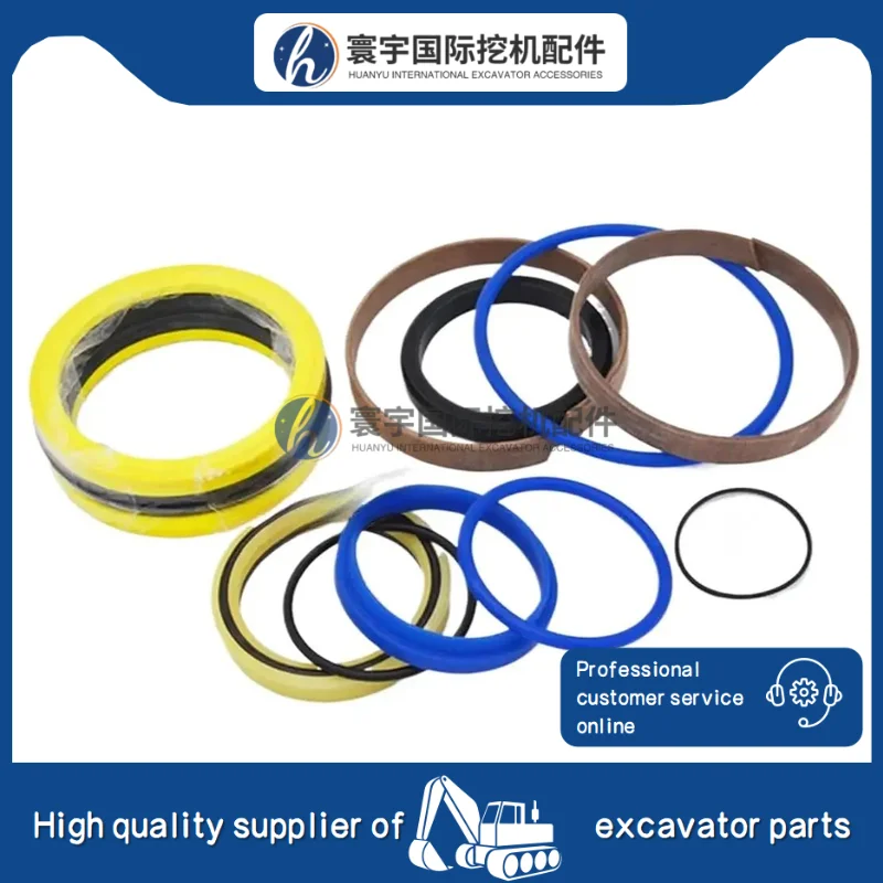 

991-00013 Совместим с запасными частями JCB 3CX Комплект уплотнений ковша гидравлического цилиндра экскаватора-погрузчика