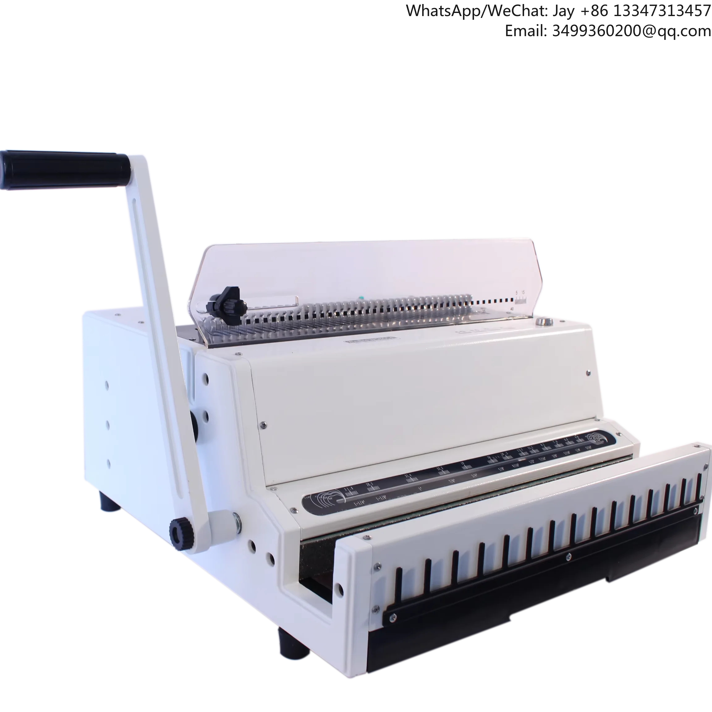 

WD600A Electric Wire Binding Machine Iron Ring Binding Machine High-precision Paper Processing Tools