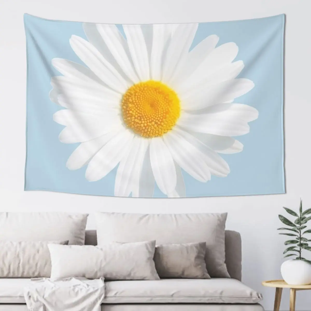 

White daisy Tapestry Home Decorations Aesthetic Home Decor Aesthetic Tapestry