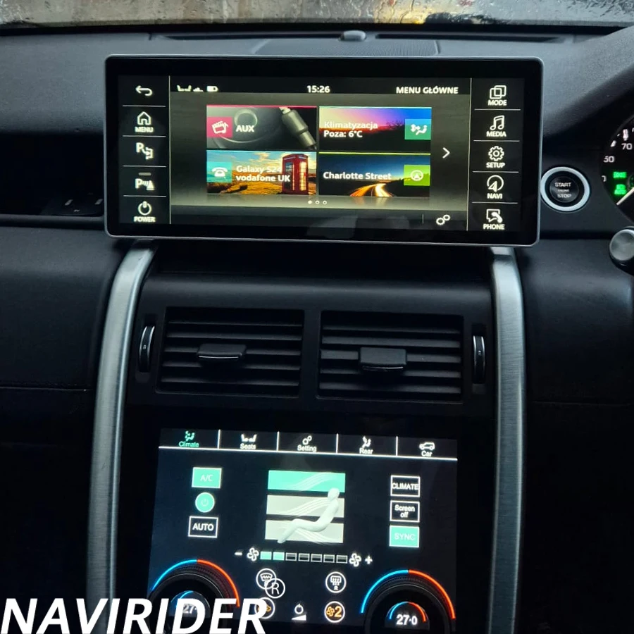 

256GB Android 13 For Land Rover discovery sport L550 2015-2019 12.3'' Qled Screen CarPlay GPS Multimedia Video Player Head Unit