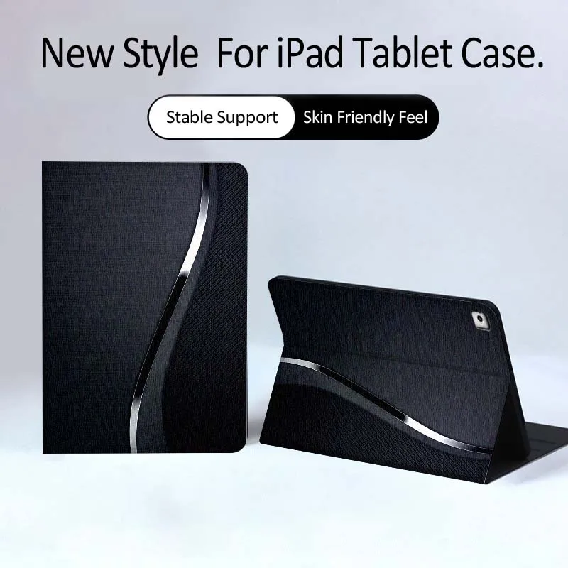 Carbon Fiber Luxury Cool Gift For Apple iPad Pro Air 13 2 7th 6th 2025 M2 M3 M4 M512.9 13 inch Foldable Tablet Case
