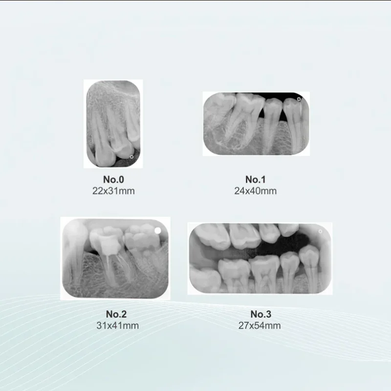 Placa de escáner Dental PSP, placa de fósforo, placa IP para imagen Intraoral Dental Digital, equipo de escáner, Material de odontología