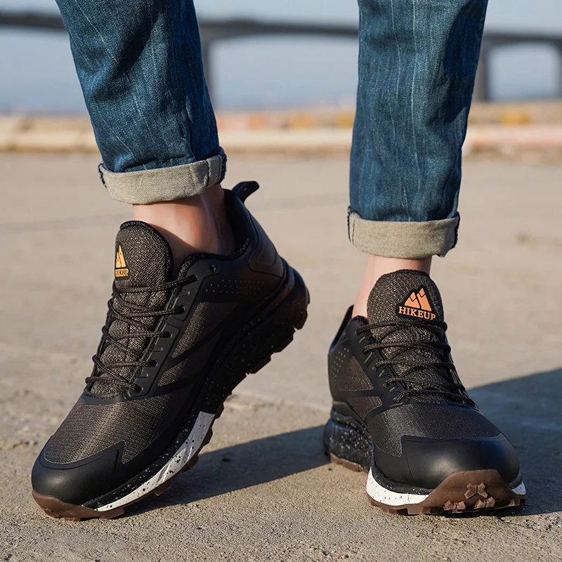 Zapatillas Trekking HIKEUP Hombre Senderismo Exterior Resistentes - imagen 3