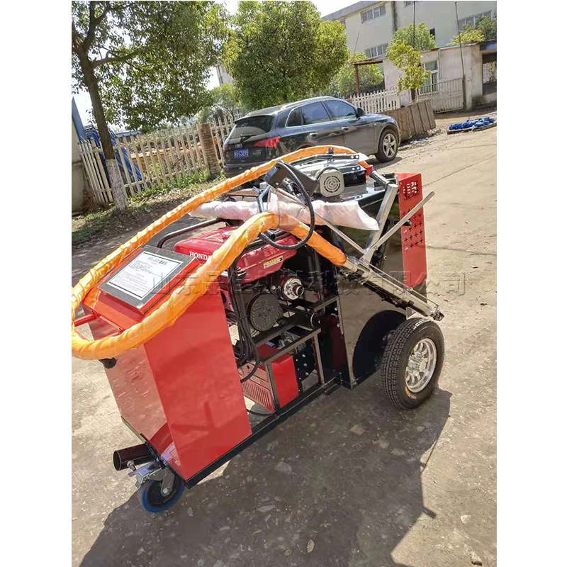 Industrial Hot Asphalt Spreader (100L Capacity) for Emulsified Asphalt Waterproof Construction