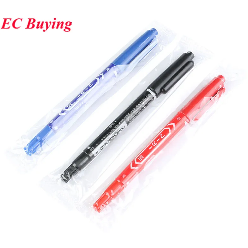 5Pcs/1pc CCL Anti-etching PCB circuit board Ink Marker Double Pen DIY PCB Repair CCL Printed Circuit Diagram Kit Red Blue Black