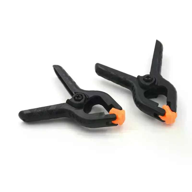 6Pcs Tools Hard Plastic Woodworking Grip 2inch Toggle Clamps Spring Clip Tool
