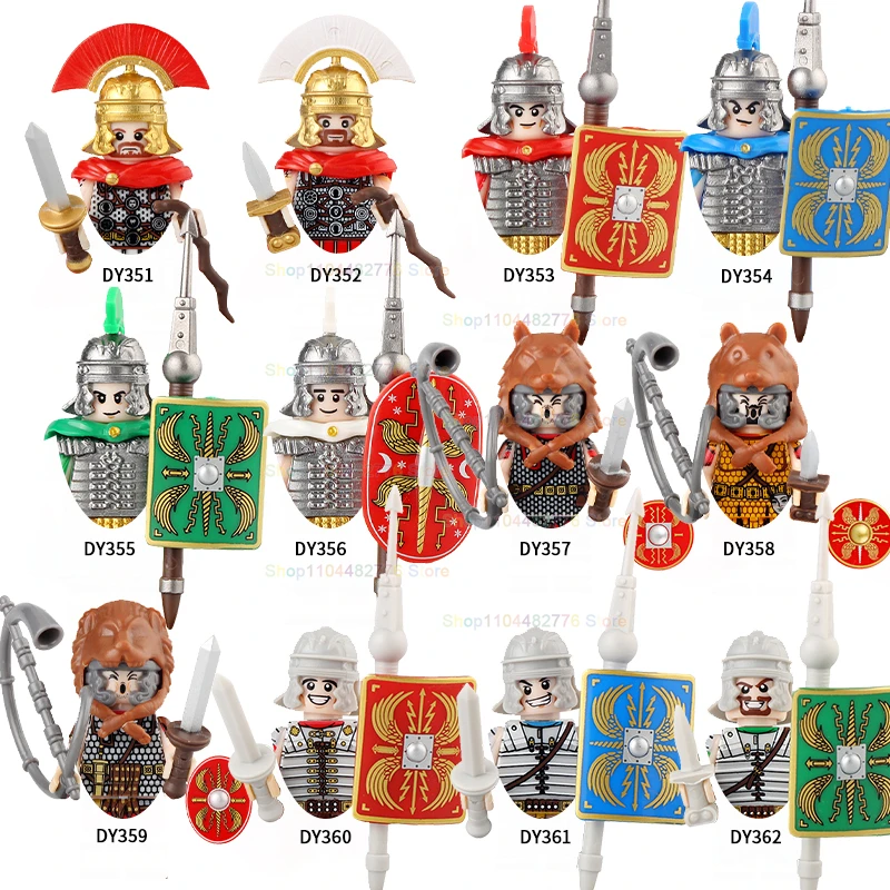 BR883 soldats anciens médiévaux château militaire chevaliers Mini figurines guerrier garde briques armes accessoires enfant jouets cadeaux