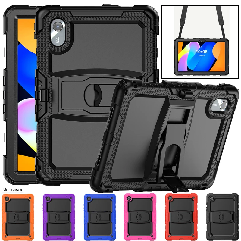 

For Lenovo Idea Tab TB336FU TB336ZU M11 Xiaoxin Pad 11 inch 2025 TB335FC TB330FU Stand Strap Shockproof Tablet Case Rugged Funda