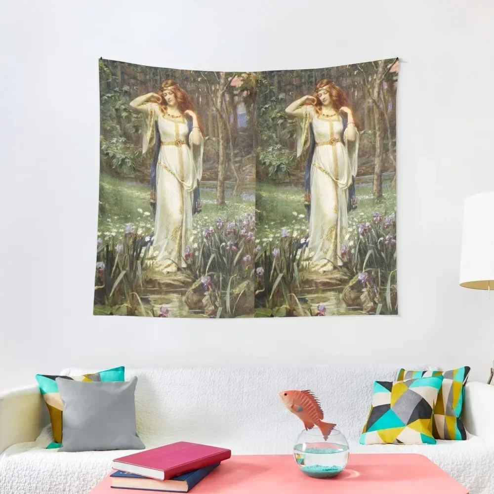 

Freyja and her Necklace - James Doyle Penrose Tapestry Room Decor For Girls Bed Room Decoration Wallpaper Tapestry