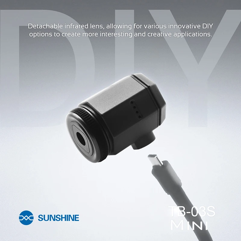 SUNSHIN TB-03SMINI/TB-03S termocamera rapida a infrarossi termocamera ad alta definizione/supporto multipiattaforma
